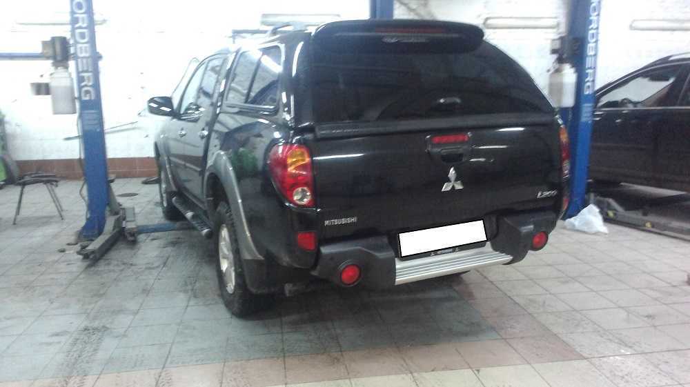 Замена задних рессор MITSUBISHI L200