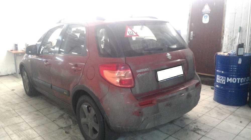 Замена противотуманных фар (ПТФ) SUZUKI SX4 - фото 3