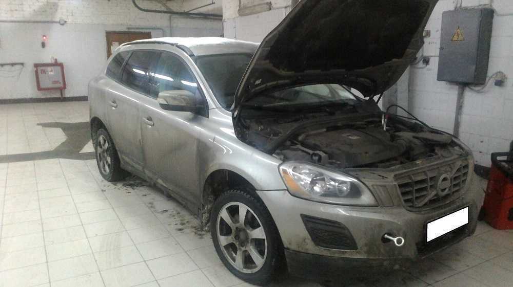 Замена масла в муфте халдекс VOLVO XC60