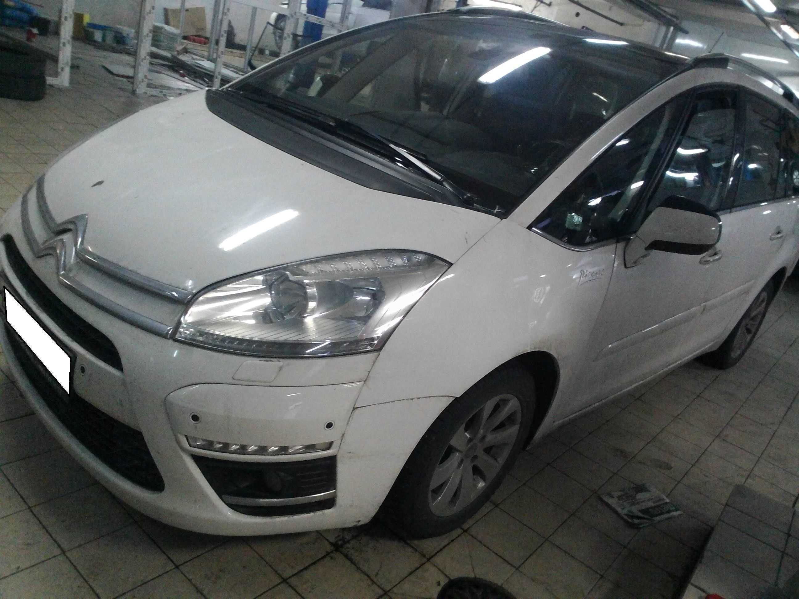 Замена мотора отопителя салона CITROEN C4