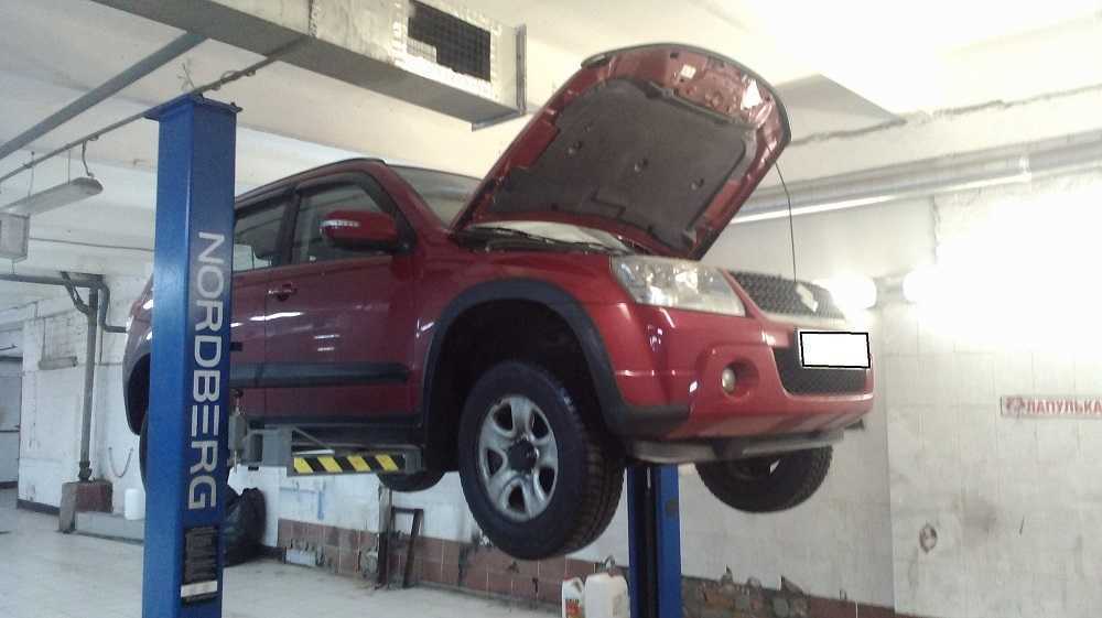 Замена масла в SUZUKI Grand Vitara