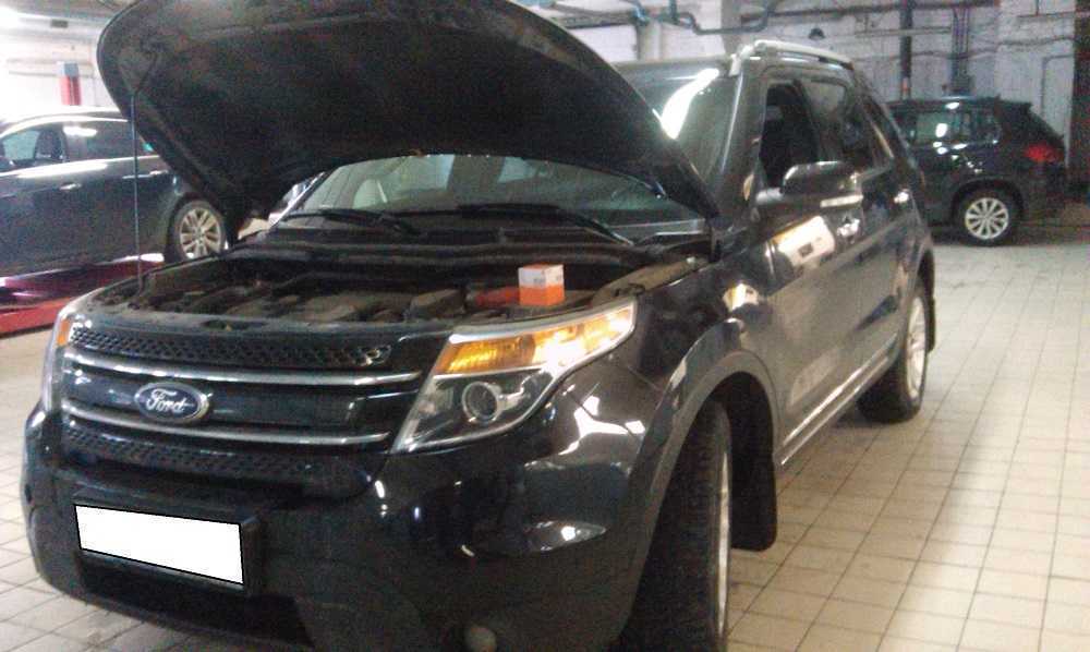 Сброс интервала ТО для FORD Explorer