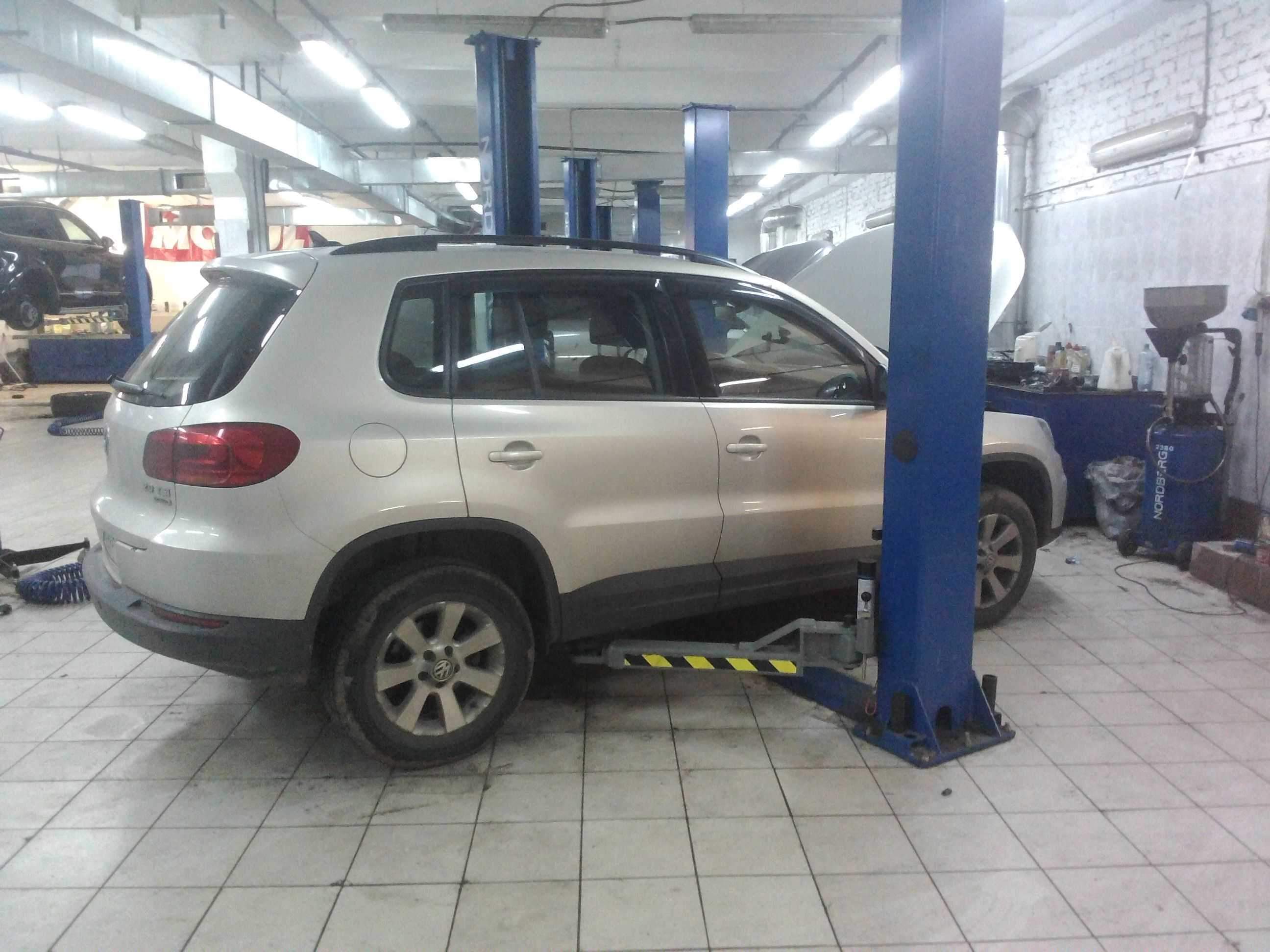 Замена масла АКПП Volkswagen Tiguan 2,0 - фото 4