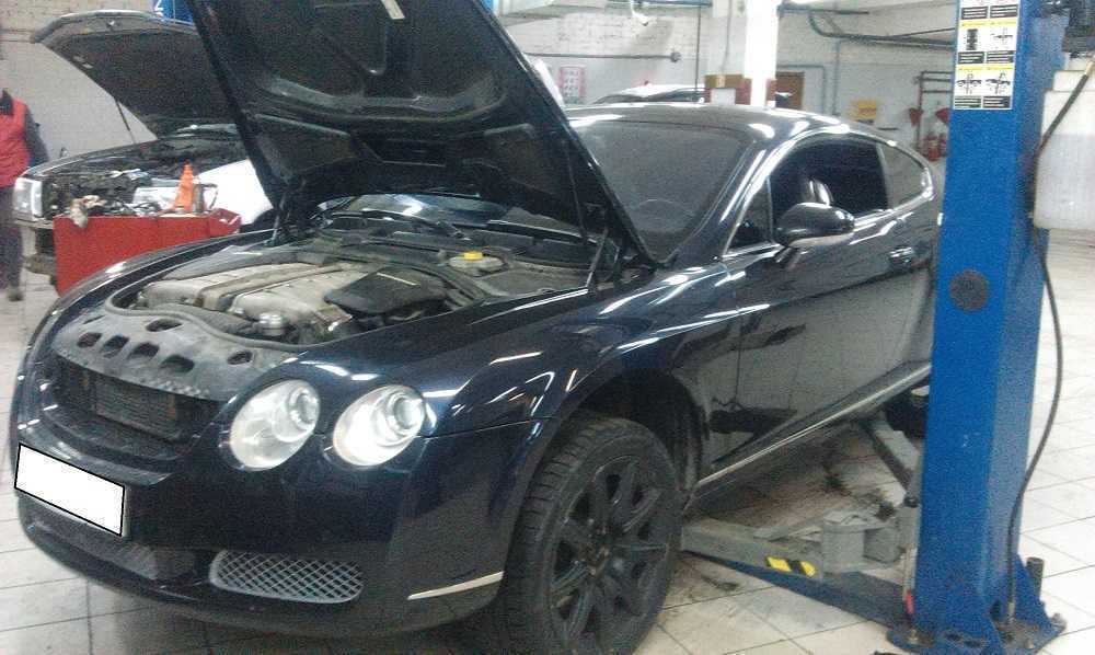 Ремонт АКПП, коробки передач на Бентли Continental GT