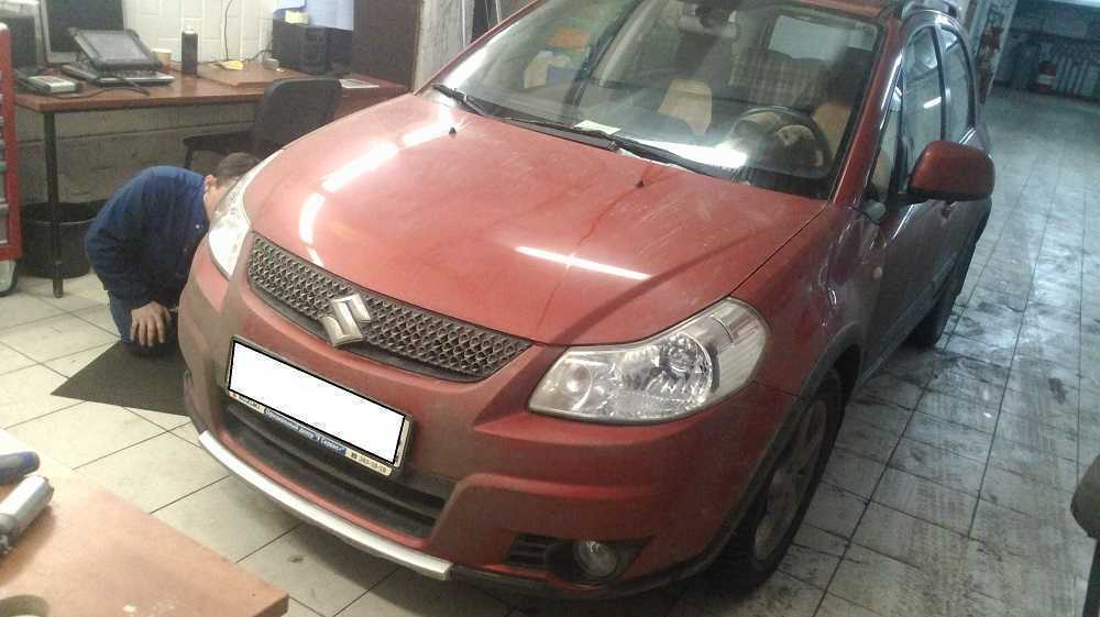 Замена противотуманных фар (ПТФ) SUZUKI SX4