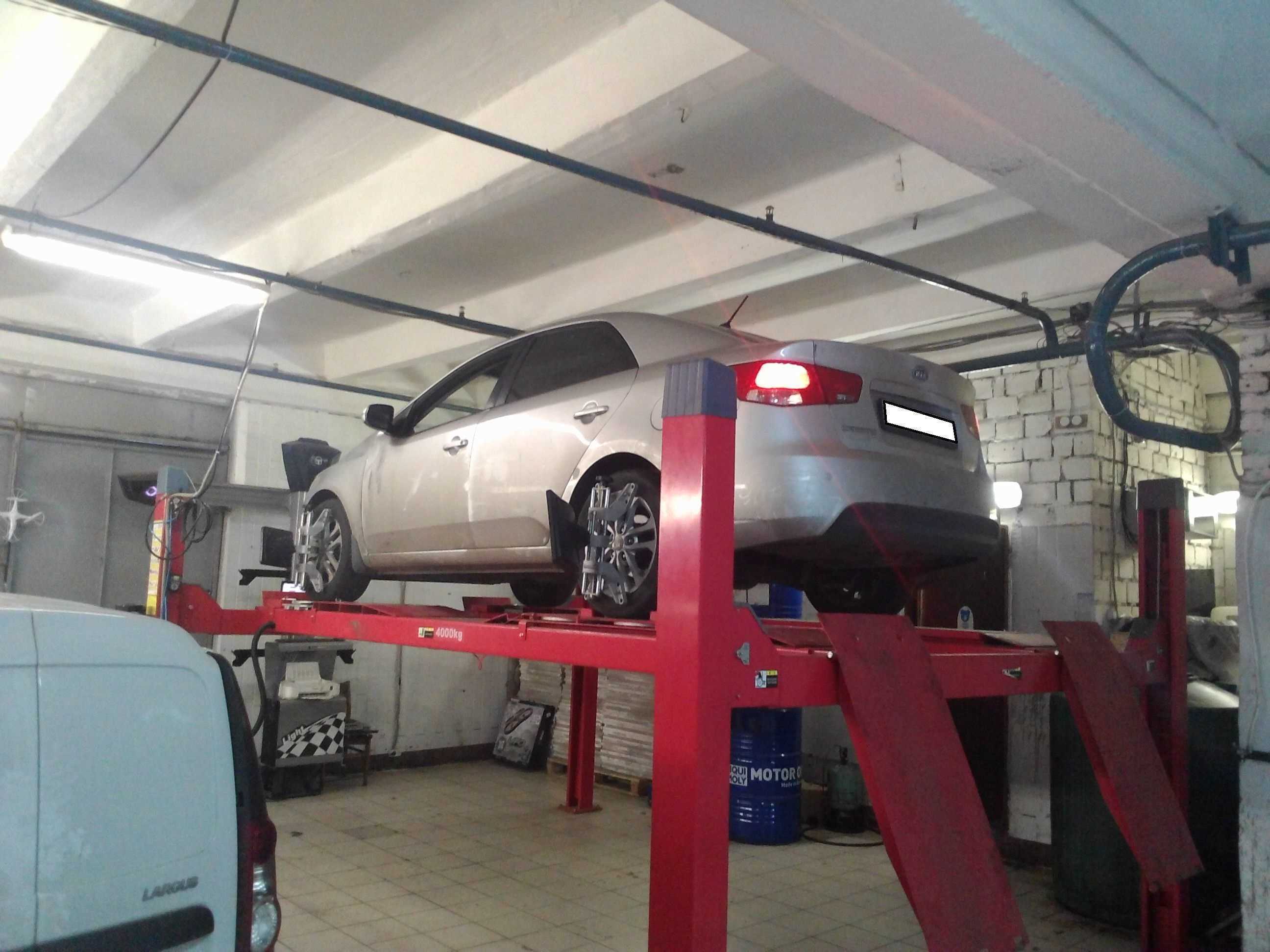 Замена рулевой рейки KIA Cerato