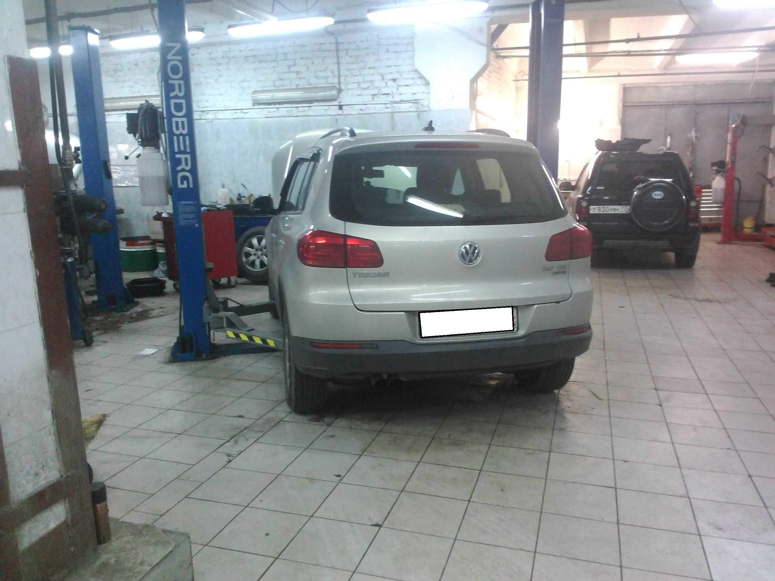 Замена масла АКПП Volkswagen Tiguan 2,0 - фото 3