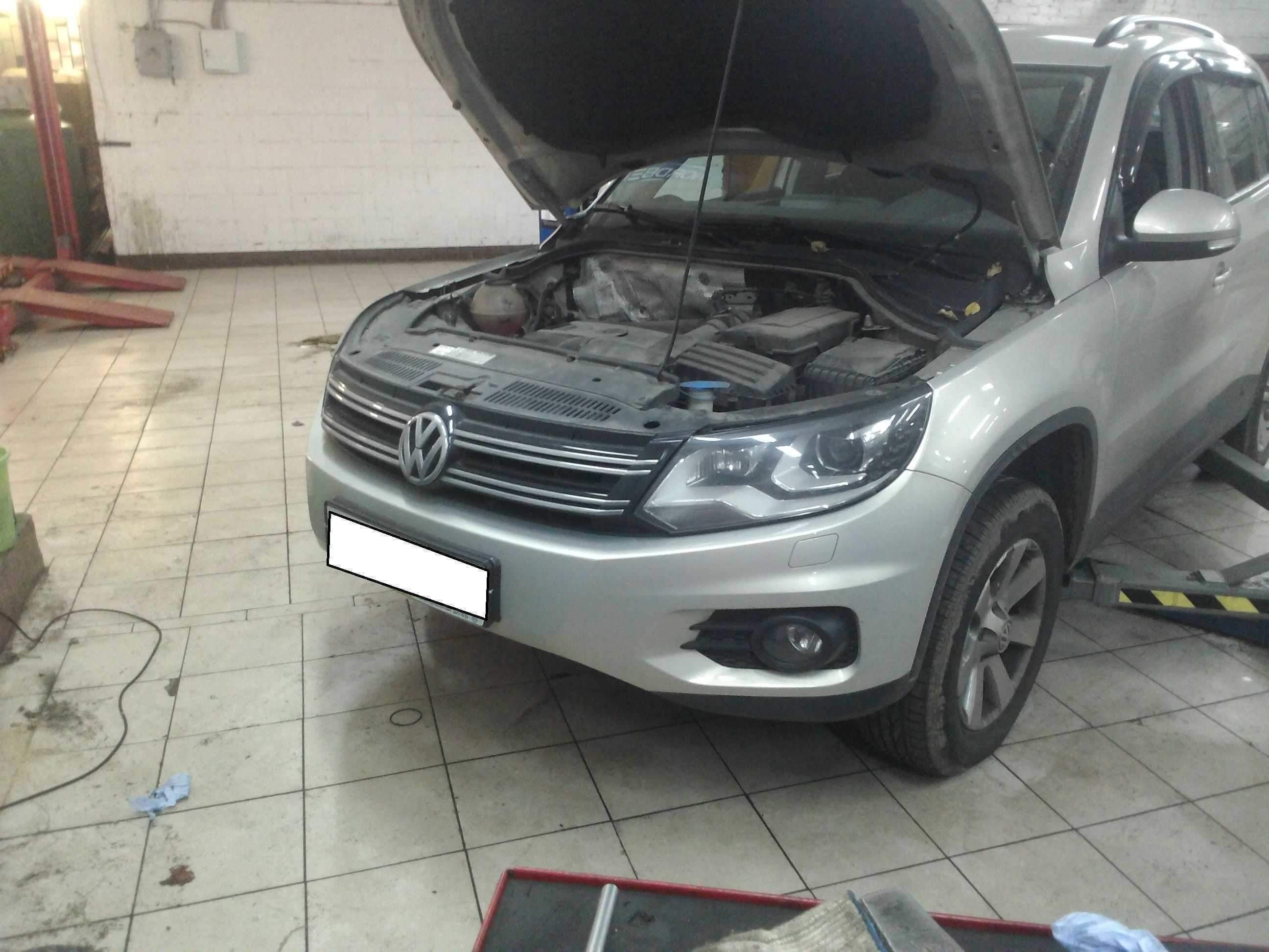 Замена масла АКПП Volkswagen Tiguan 2,0